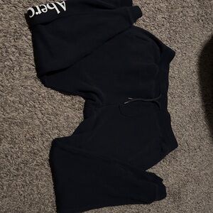Abercrombie & Fitch Black Joggers